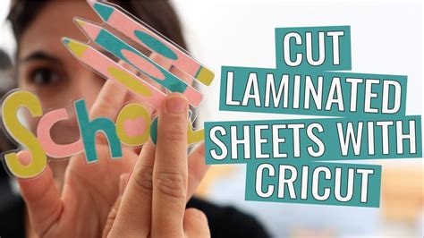 cricut laminate sheets.